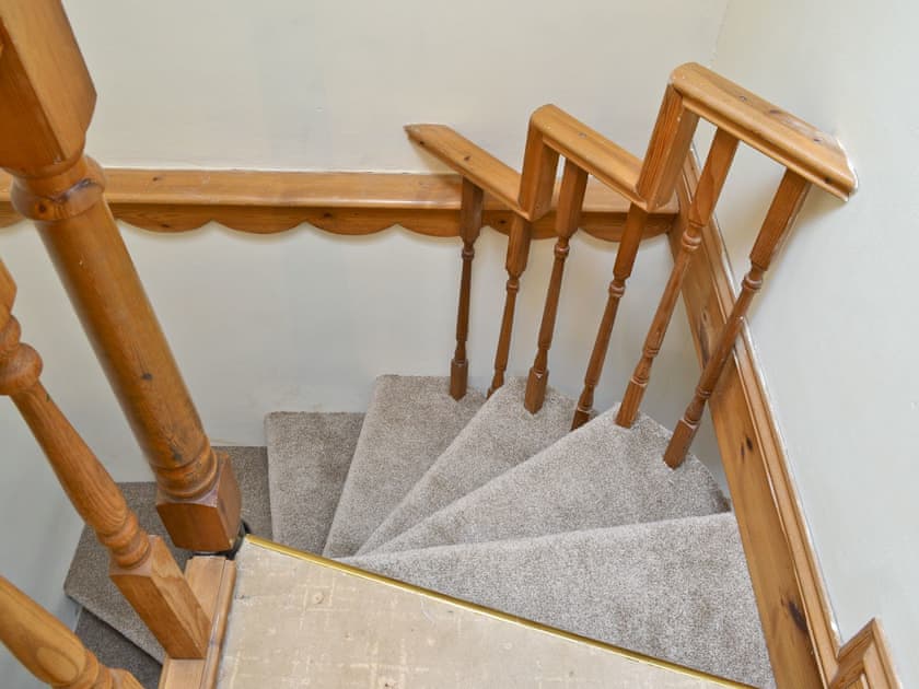 Spiral staircase | Ty Coch Cottage, Near Aberaeron