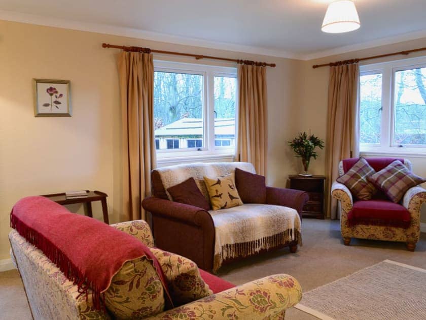 Comfortable living room | Melgund Glen Lodge, Minto, near Hawick