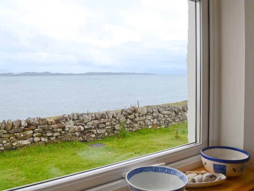 Fantastic views from the kitchen | The Old School House, Applecross
