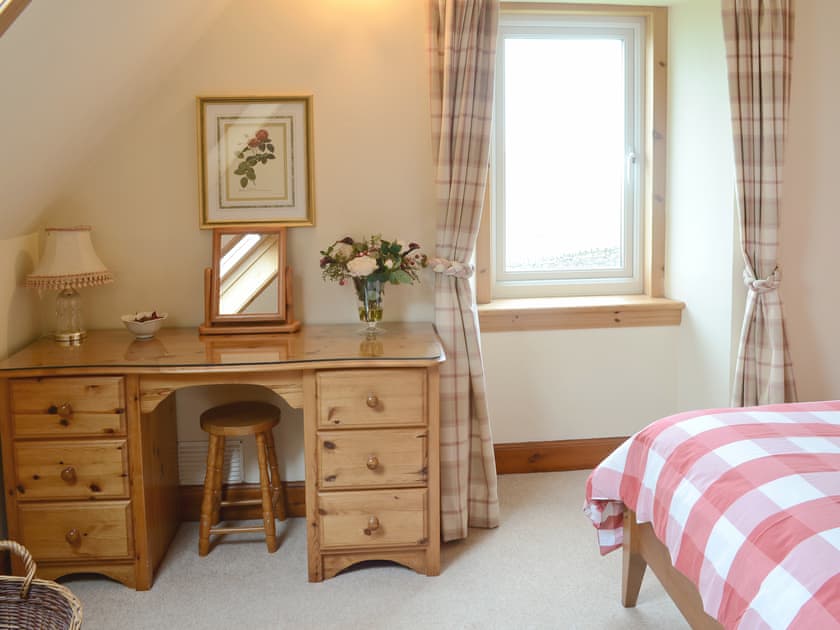 Spacious double bedroom | The Old School House, Applecross