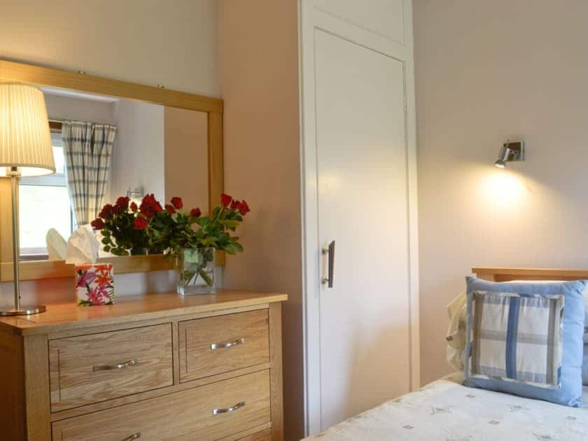 Double bedroom | Larch Cottage - Stronchullin Holiday Cottages, Blairmore, near Dunoon