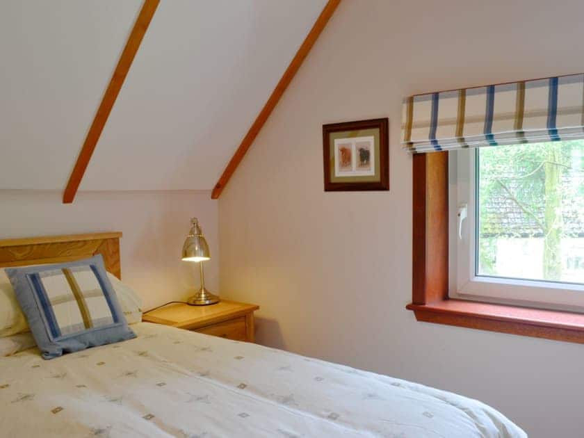 Single bedroom | Larch Cottage - Stronchullin Holiday Cottages, Blairmore, near Dunoon