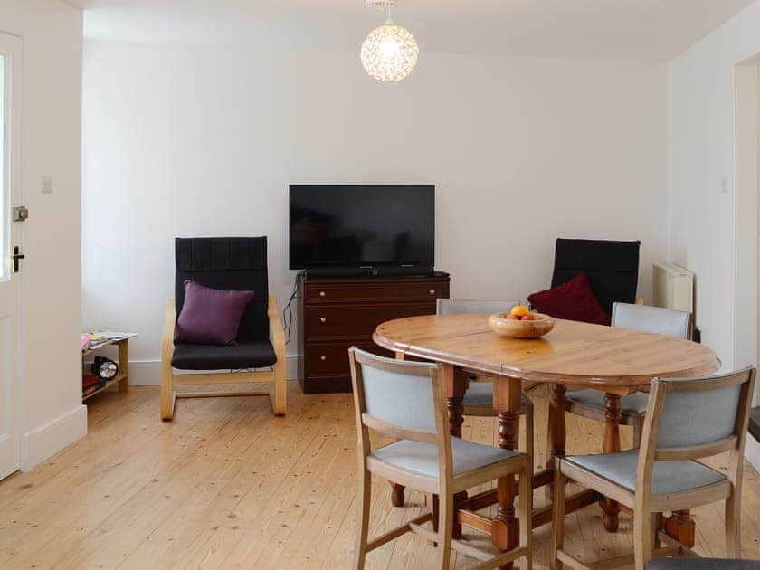 Living/dining room with contemporary dining suite | Foundry Bank, Bonar Bridge