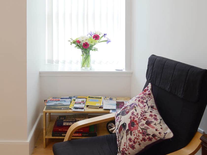 Cosy seat by the window | Foundry Bank, Bonar Bridge