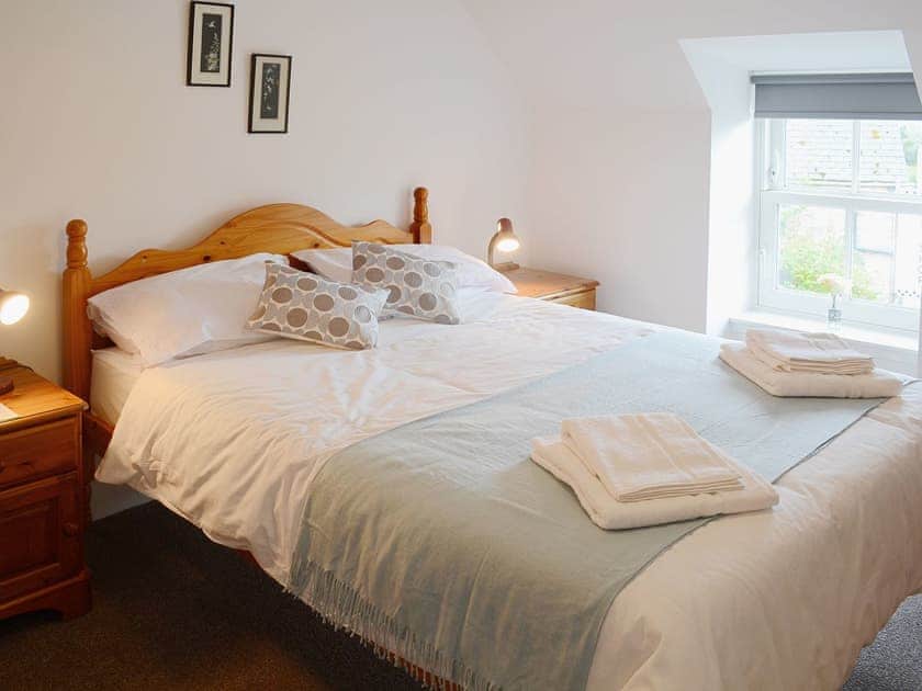 Romantic and comfortable double bedroom | Foundry Bank, Bonar Bridge