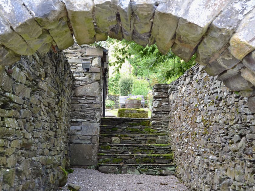 Characterful entrance way to the property | Ingle Neuk Cottage, Bowscale, near Keswick