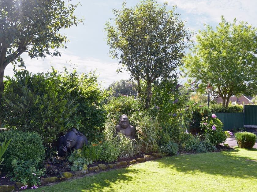 Fun feature in garden | Hillcrest House, Brown Edge, near Leek