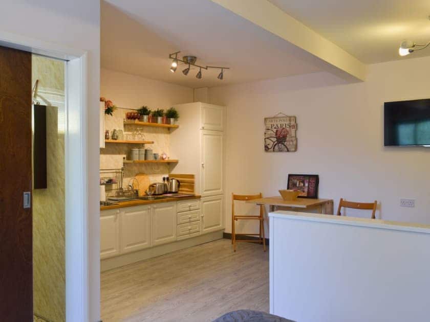 Annexe kitchen and living area | Hillcrest House, Brown Edge, near Leek