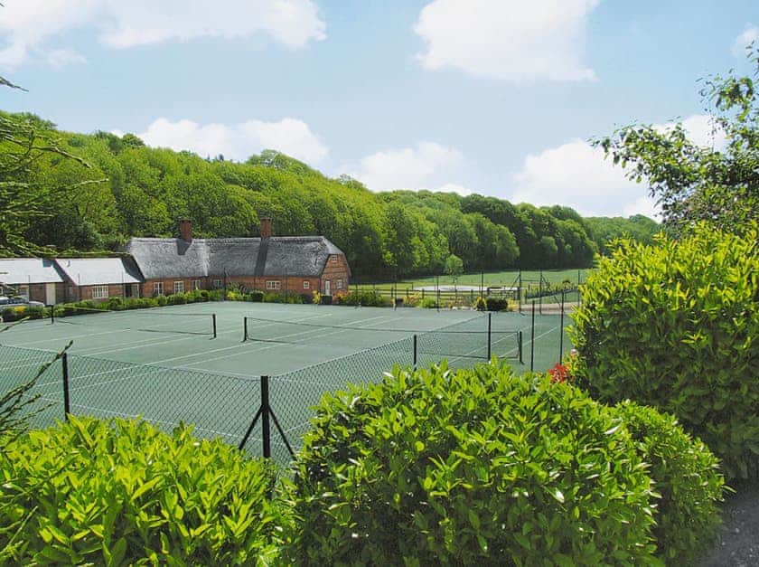 Tennis court | Greenwood Grange Cottages, Higher Bockhampton, nr. Dorchester