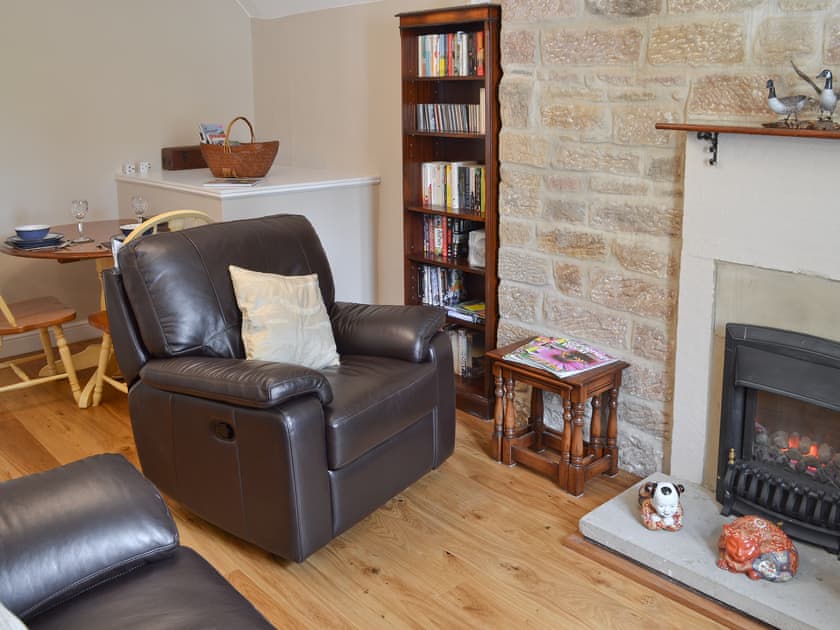Living room with dining area | The Old Vicarage, Curbar, near Bakewell
