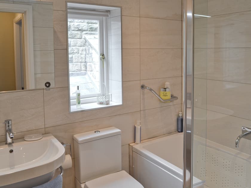 Shower room with WC | The Old Vicarage, Curbar, near Bakewell