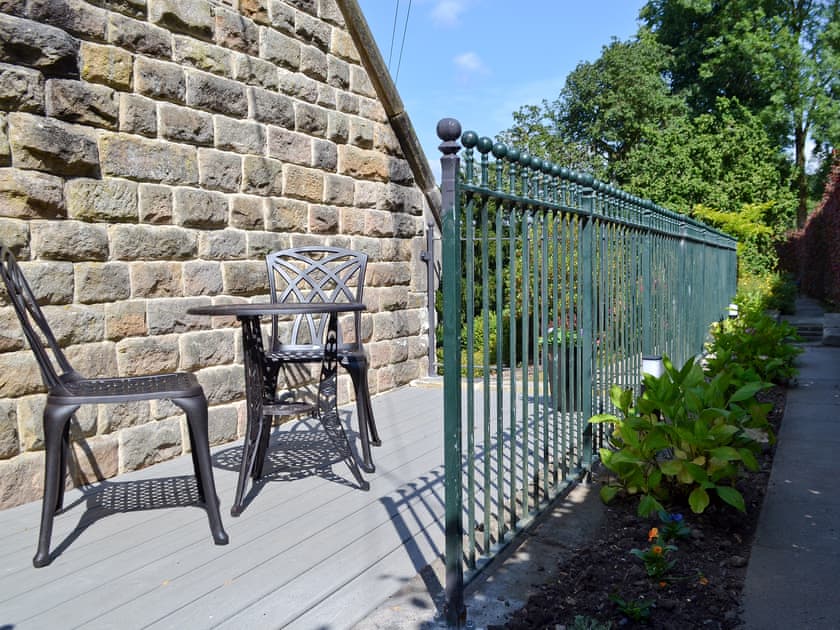Sitting out area | The Old Vicarage, Curbar, near Bakewell