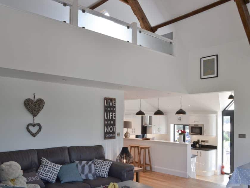 Light & airy living space | Ty Isaf Cottage , Trapp, near Llandeilo