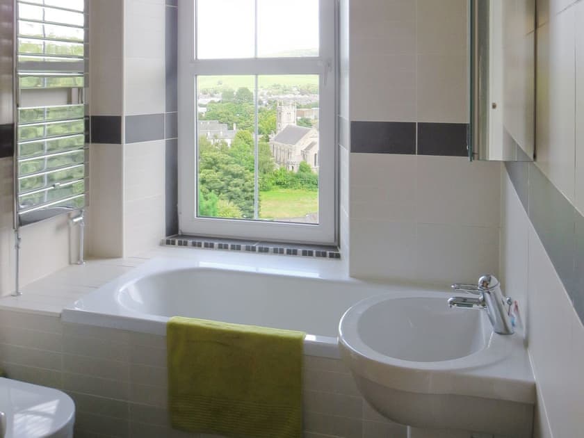 Bathroom with far reaching views | Beech Hill, Kendal