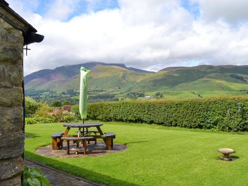 Outstanding views from rear garden | Red Syke, Troutbeck, near Keswick