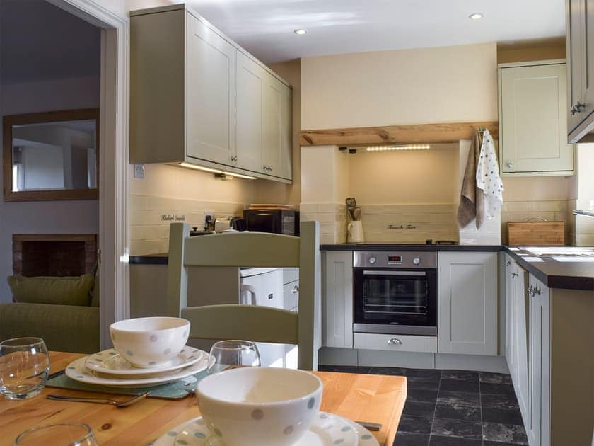 Dining area within kitchen | Wells Cottage, Hook Norton, near Chipping Norton