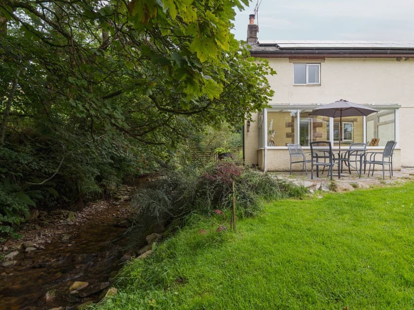 Stream in the garden | Beck Cottage, Croasdale, near Ennerdale Lake