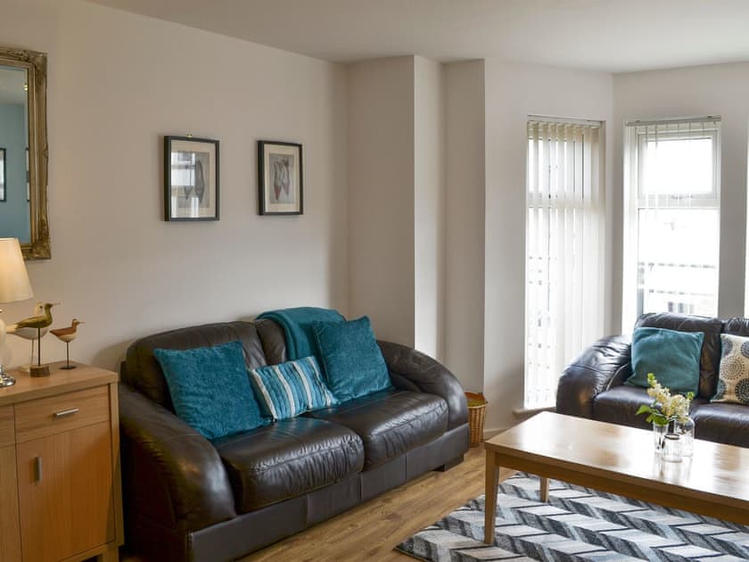 Comfy seating in lounge area | Number 7, Whitby