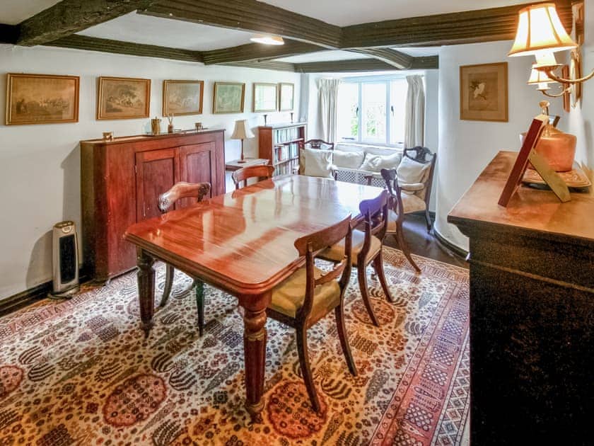 Characterful dining room | Oddwell Cottage, Brompton Ralph, near Wiveliscombe