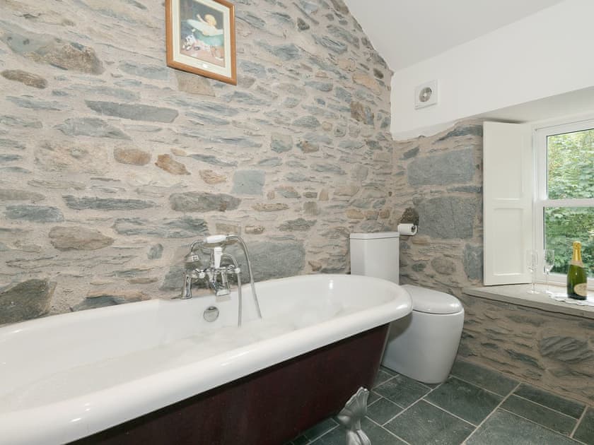 Charming bathroom | Waterfall Wood Cottage, Glenridding, by Ullswater