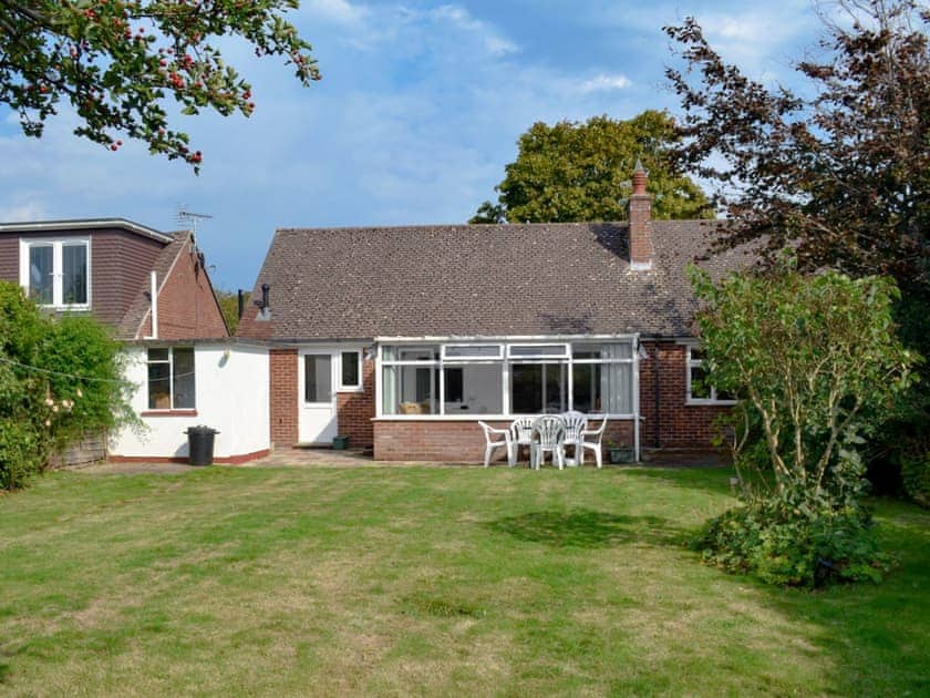 Large lawned garden | Silver Way, Highcliffe, near Christchurch