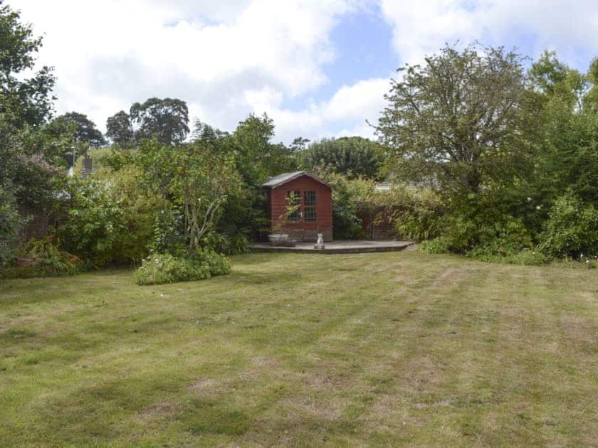 Large enclosed lawned garden | Silver Way, Highcliffe, near Christchurch