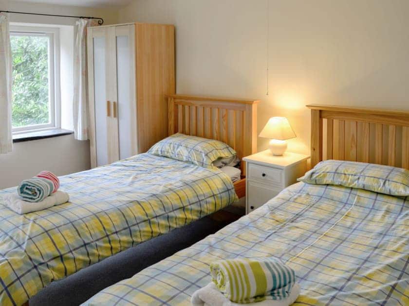 Comfy twin bedroom | Every - Trescobel Cottages, St Kew, near Port Isaac