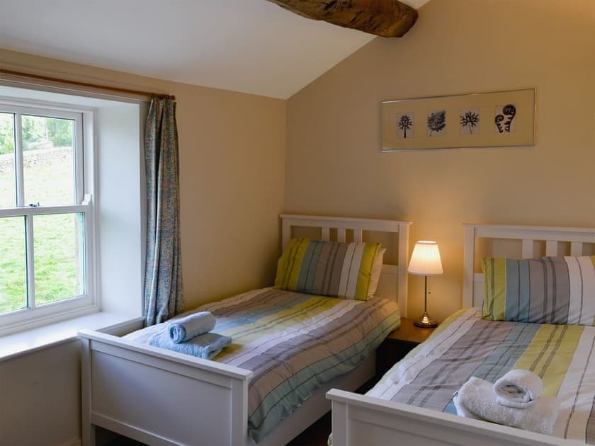 Twin bedroom | Wickwoods, Wath, near Pateley Bridge
