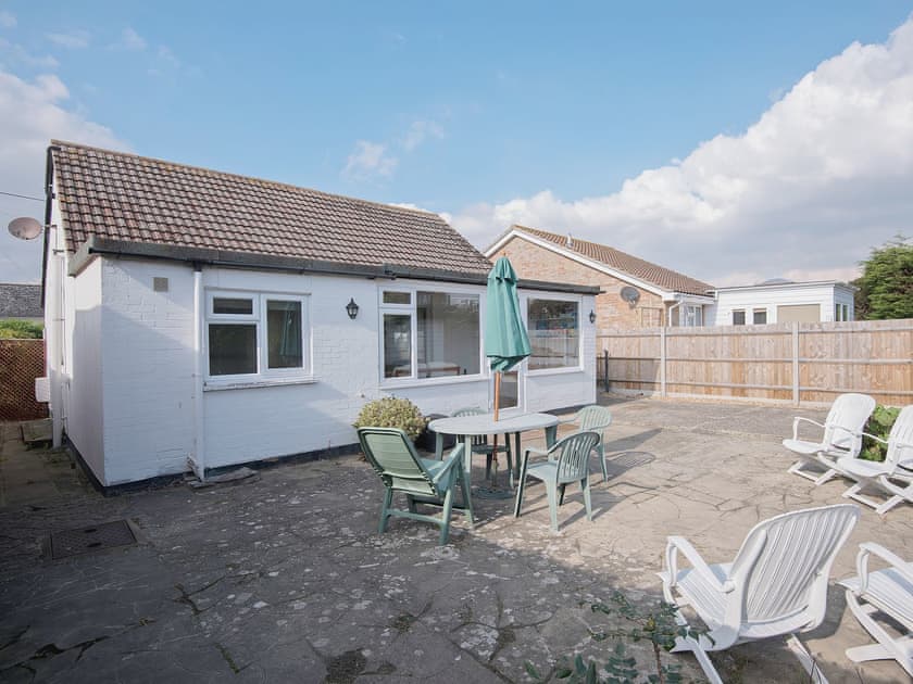 Relax on the patio or enjoy an alfresco meal | The Swift, East Wittering