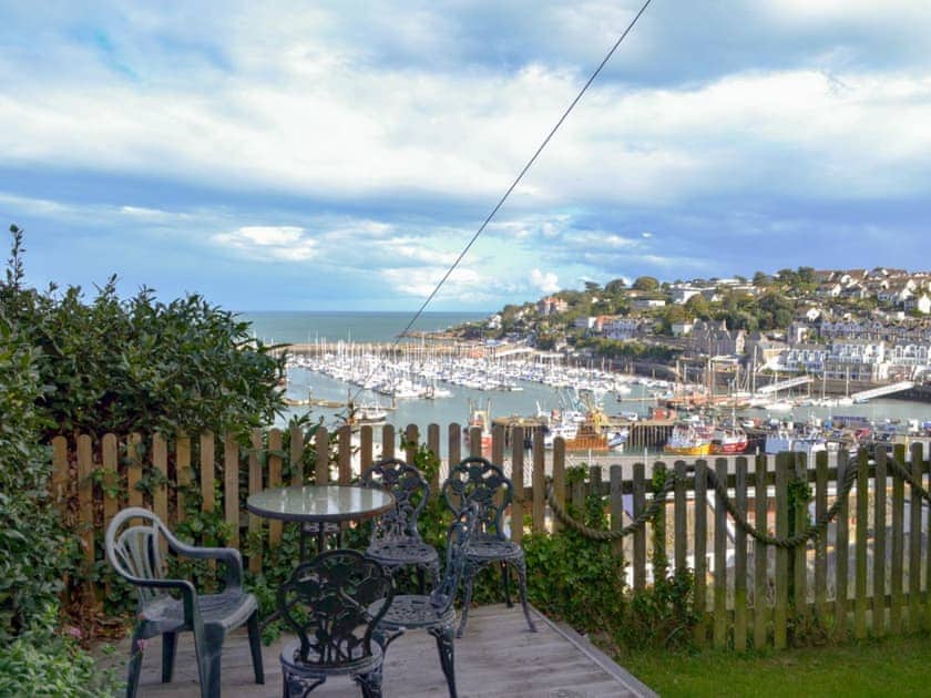 Garden with sitting out area  | Cliff Cottage, Brixham
