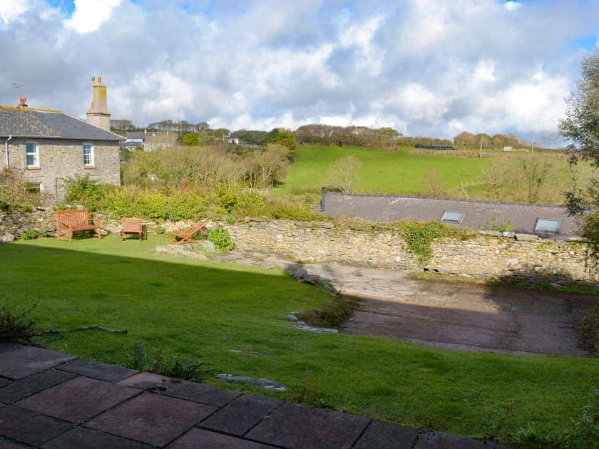 Garden with countryside views | The Shippen, East Prawle