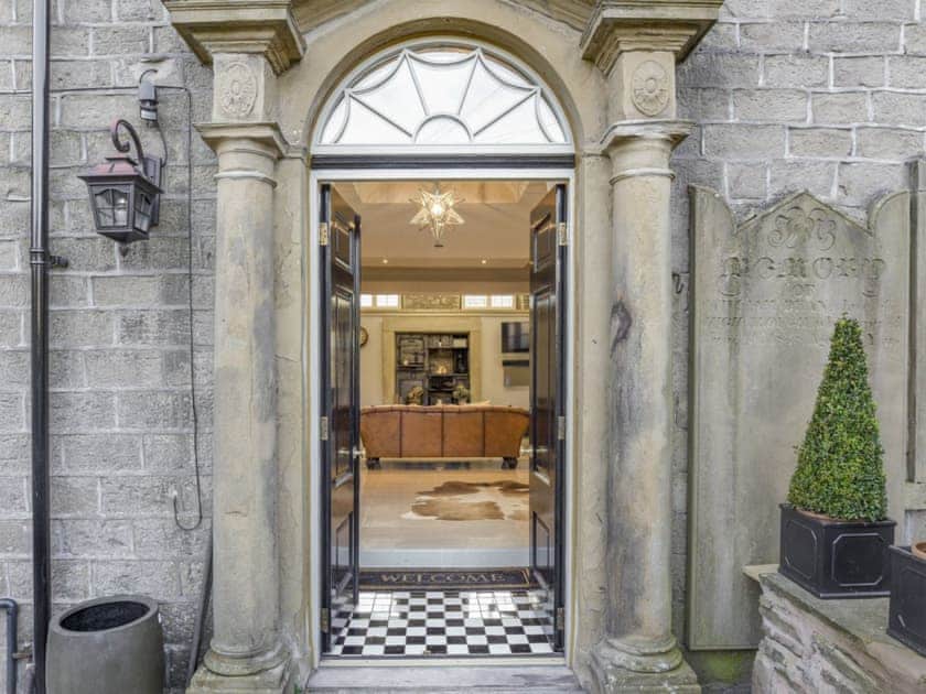 Grand entrance to open-plan living space | Old Chapel House, Barnoldswick