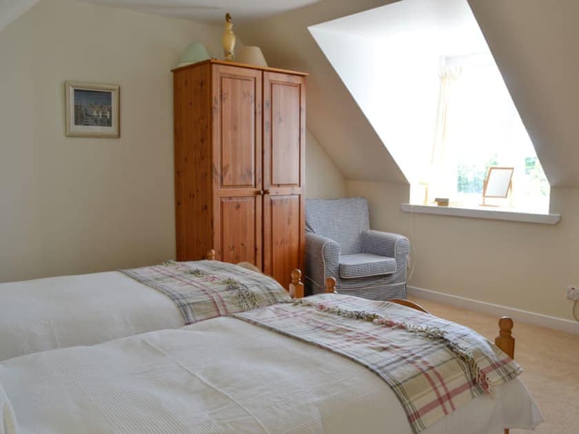 Twin bedroom | Prospecthill House, Whitehouse, near Alford
