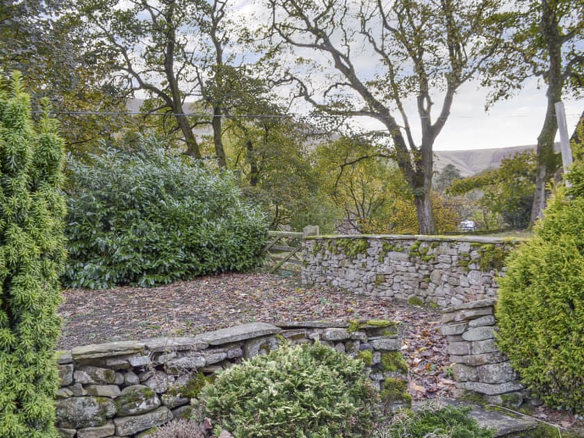 Useful garden areas | The Old Stable, Barber Booth, near Edale
