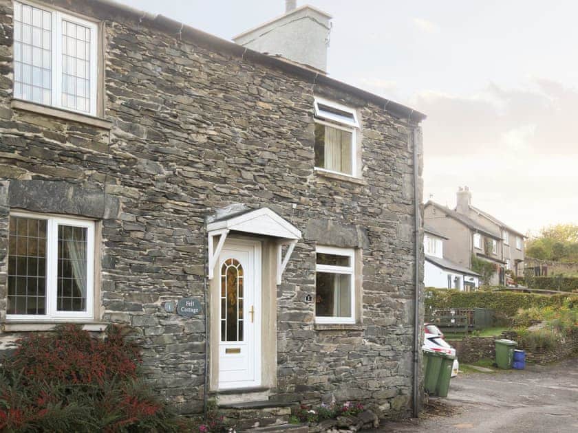 Front elevation of holiday home | Fell Cottage, Backbarrow near Ulverston