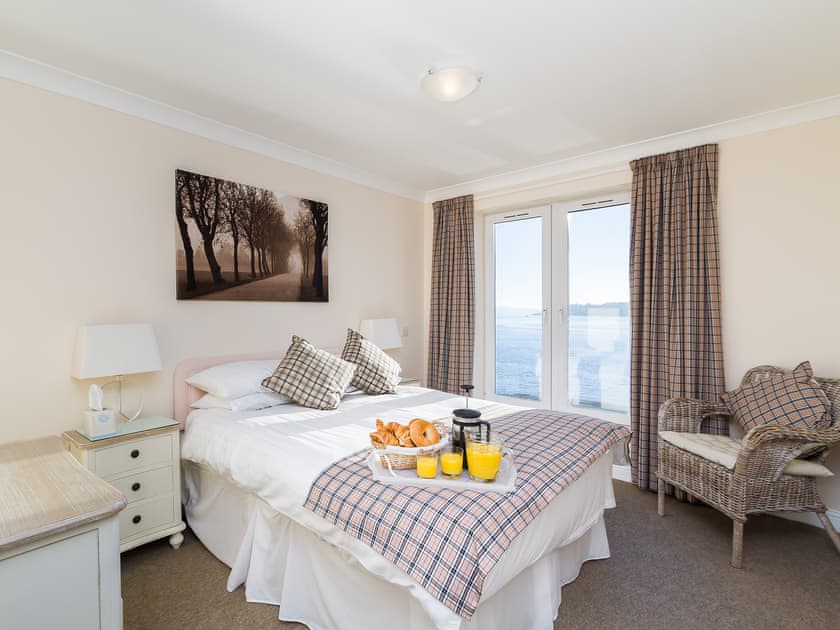 Enjoy breakfast in bed | The Penthouse, Strone, near Dunoon