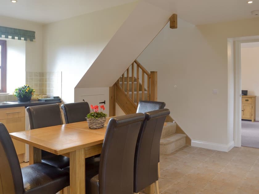 Well-equipped kitchen with dining area | The Creamery, North Wootton, near Wells