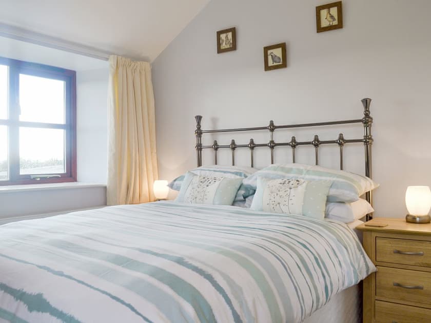 Comfortable double bedroom | The Creamery, North Wootton, near Wells