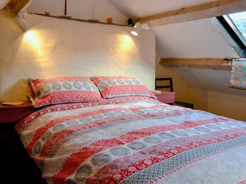 Cosy double bedroom | Bryn Rhos Goch, Cwm Penmachno, near Betws-y-Coed