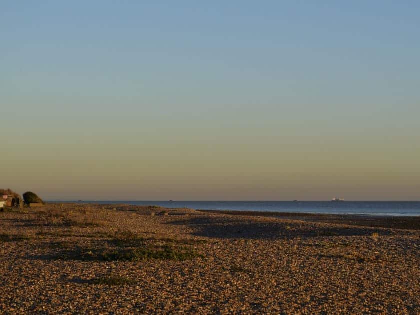 Local beach at sunset | The Glade, Ferring, Worthing