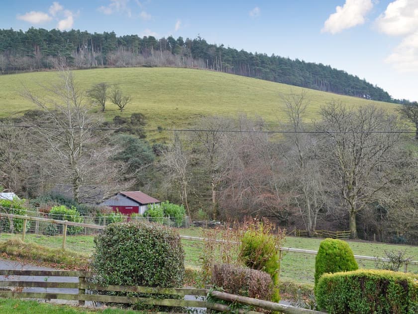 View from property | Dyffryn Haidd - Afan Holiday Cottages, llanafan/Aberystwyth