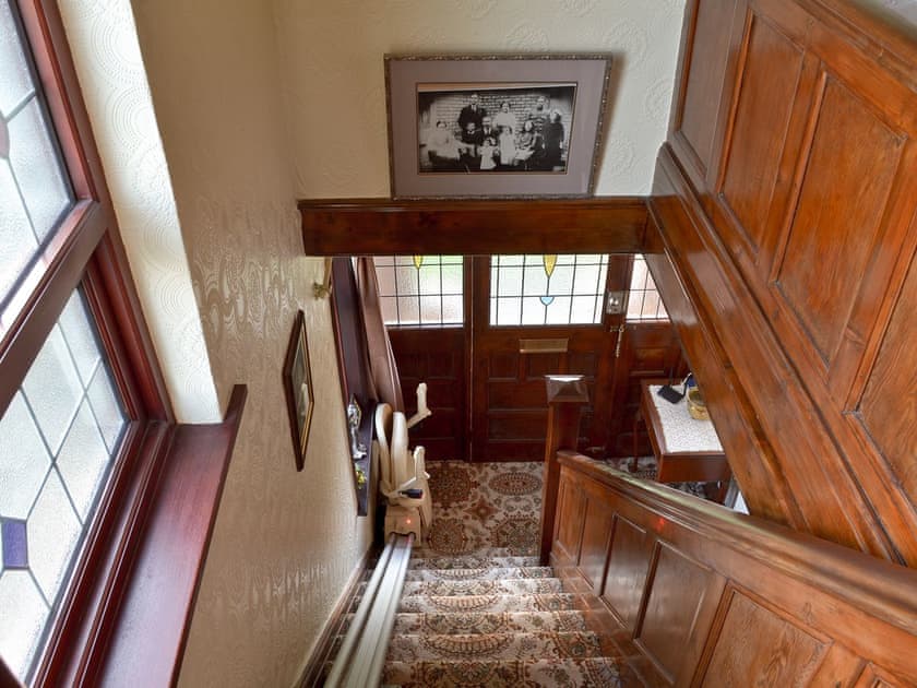 Staircase with lift | Marstan House, Wrightington, near Wigan
