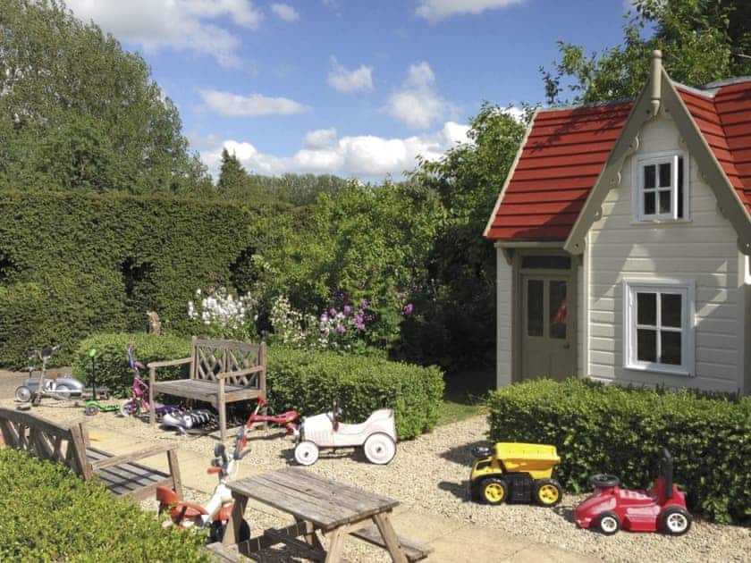 Additional children’s play area | Bruern Holiday Cottages, Bruern, near Chipping Norton