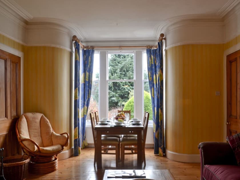 Living room with dining area | Dallas Brae, Grantown-on-Spey