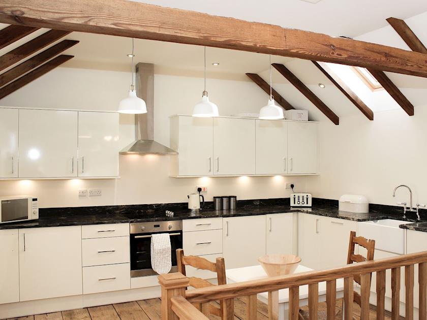 Lovely kitchen area with all mod cons | The Cart Shed - Corporation Farm Cottages, Tickton, near Beverley