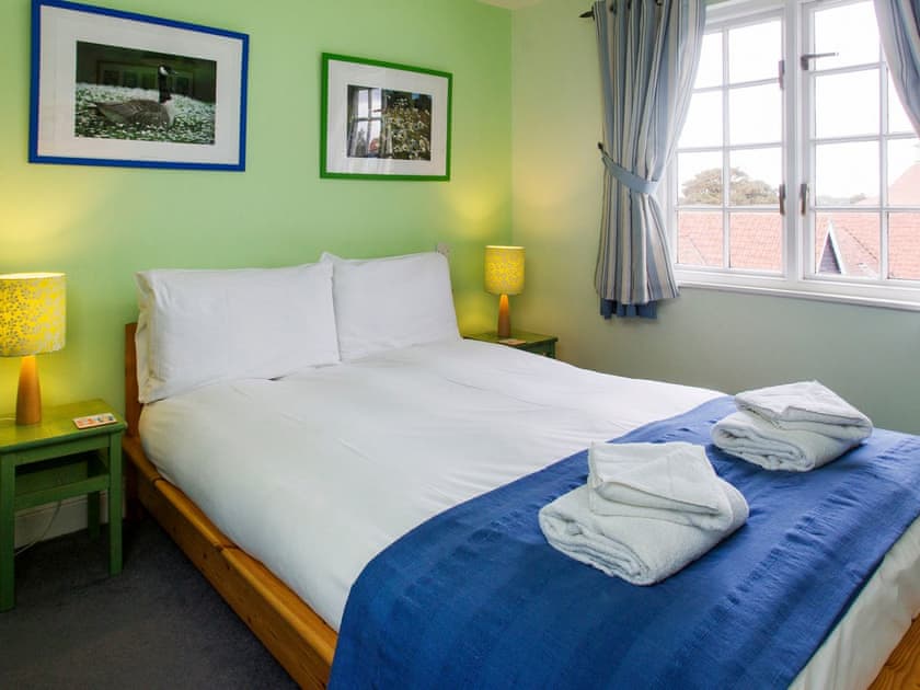 Comfortable double bedroom | 1 Bell Lodge, Thorpeness, near Aldeburgh