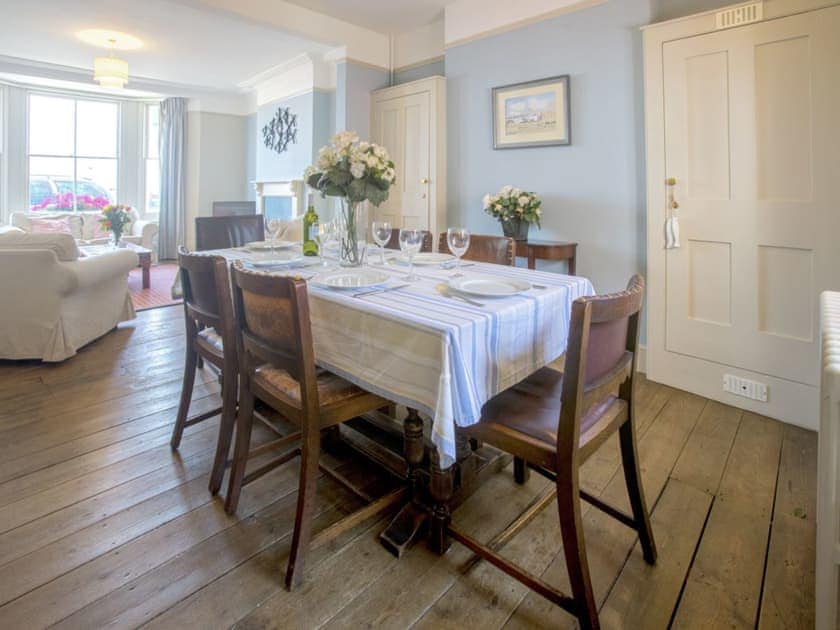 Stylish dining area of living and dining area  | Market Cross Place, Aldeburgh