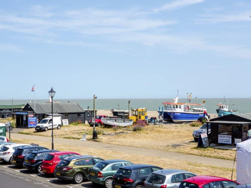 Seaviews from the balcony | Market Cross Place, Aldeburgh
