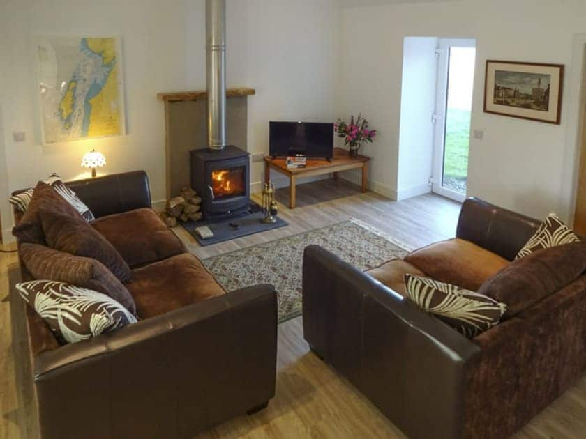 Stylish living room | Charlie’s Cottage, Muasdale, near Campbeltown