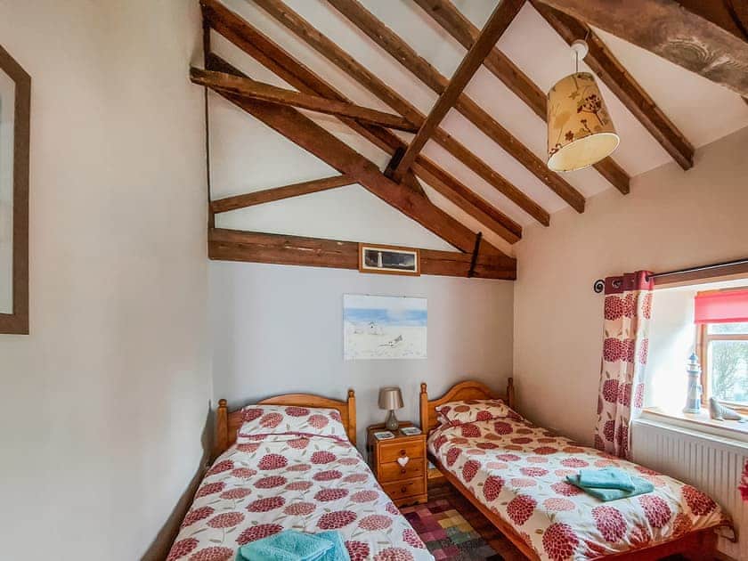 Twin bedroom | Gull Newk - Ocean View, Flamborough, near Bridlington